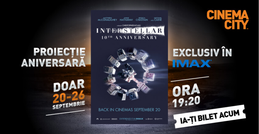 CINEMA CITY: Interstelar 10th Anniversary